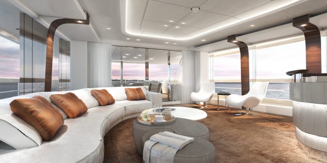 Skylounge - Image © Heesen Yachts