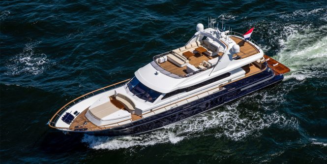 Motor yacht JOY built by Van der Valk