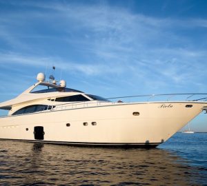 Greece yacht charter special with 25m Ferretti PIOLA