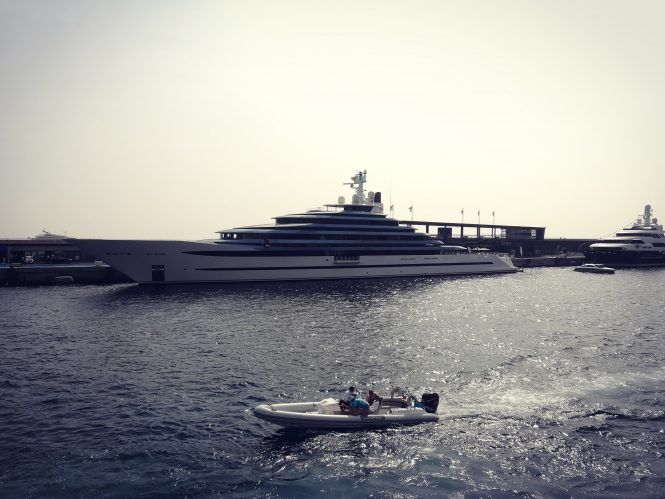 110m Oceanco superyacht Jubilee at MYS 2017 - Photo © CharterWorld.com