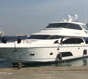 Horizon delivers motor yacht BARBARELLE II