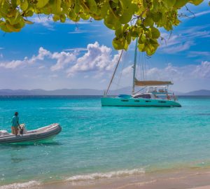 GOOD VIBRATIONS luxury catamaran offering reduced charter rate in the Virgin Islands