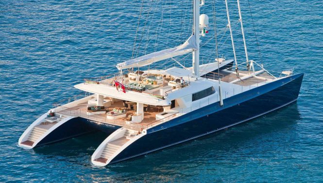 Luxury catamaran yacht HEMISPHERE