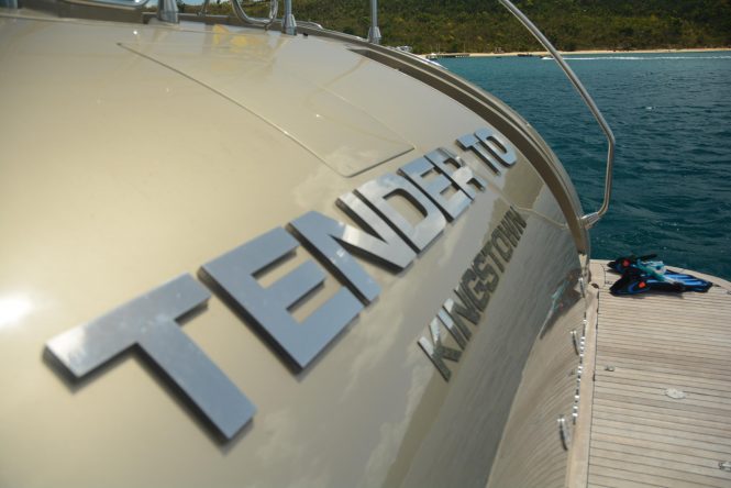 Tender To swim platform