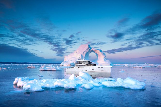 ARKSEN explorer yacht - Image © Arksen
