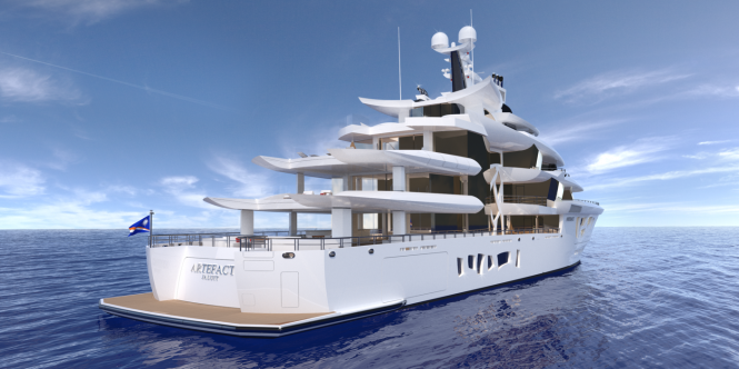 ARTEFACT superyacht by Nobiskrug