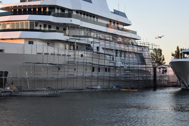 DANAH VOYAGER yacht at Dania Cut - Photo credit Dorie Cox at www.the-triton.com