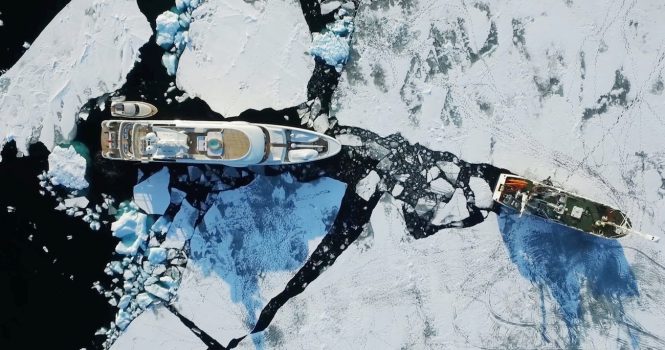 KAMALAYA - photo by captain Christoph Schaefer - aerial view