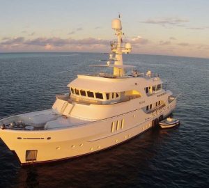 Special price for Papua New Guinea yacht charters aboard 35m BELUGA