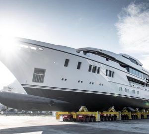 63m NORTH STAR superyacht by Espen Oeino and RDW hits water in Turkey