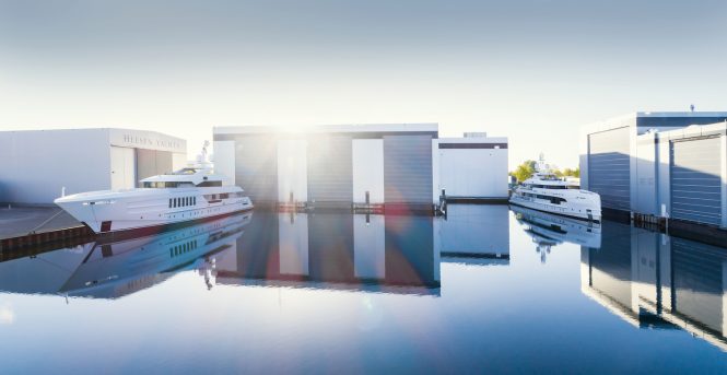 Project ANTARES launched at Heesen Yachts - Photo @ Heesen