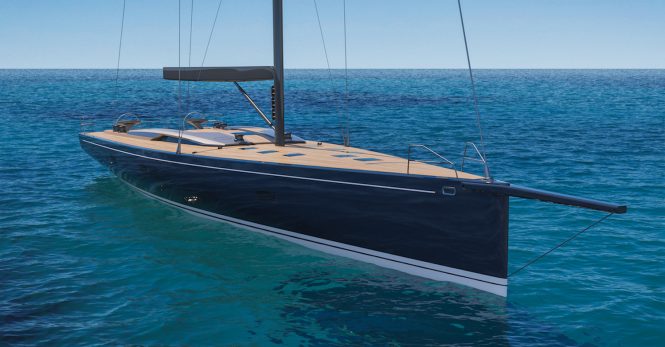 RP-Nauta 100 sailing yacht - Rendering