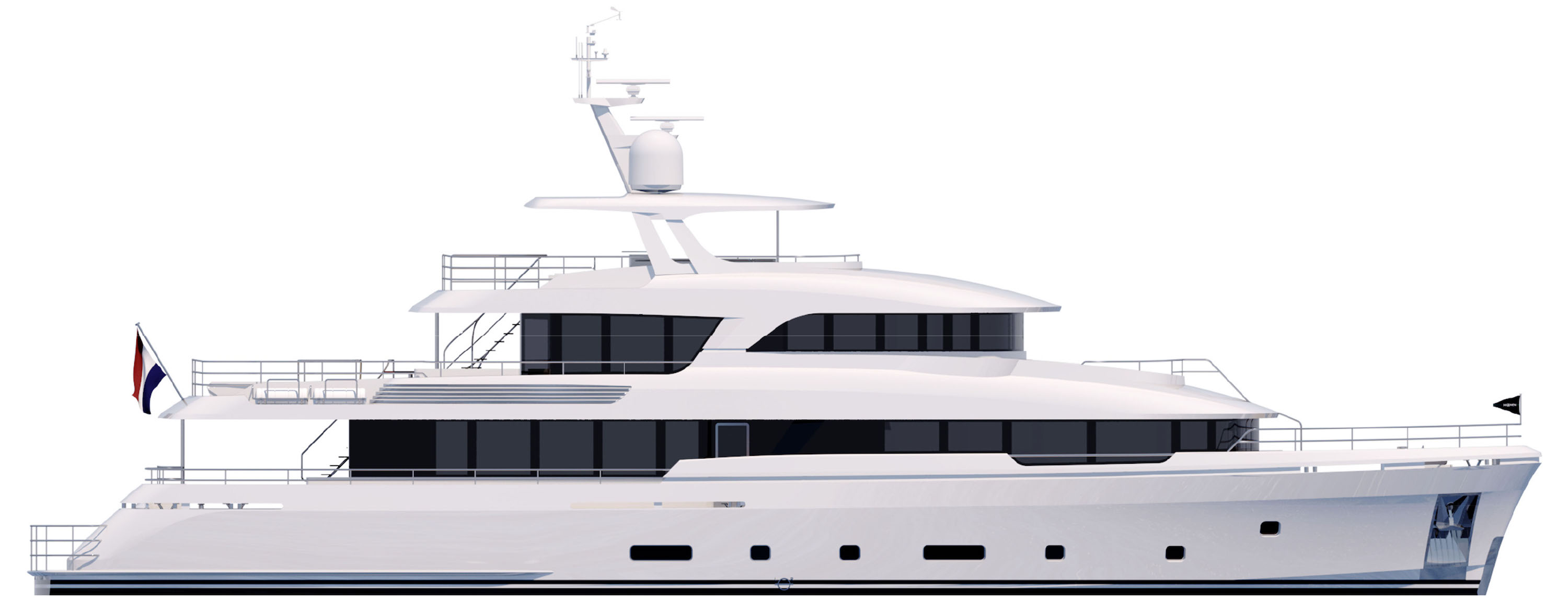 YN199 motor yacht from Moonen Martinique Series — Yacht Charter