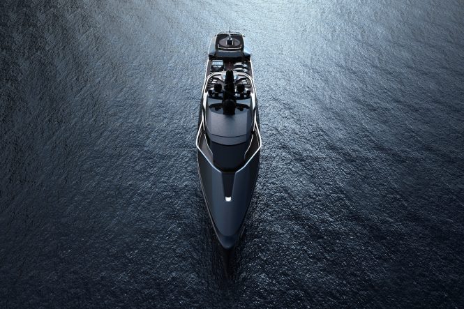 Aerial view - Image © Oceanco