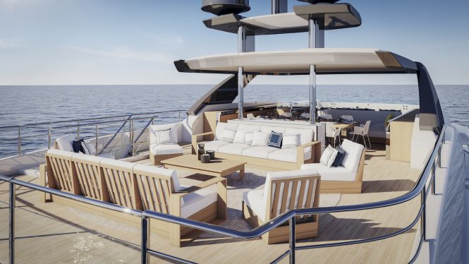 Benetti Diamond 145 sun deck