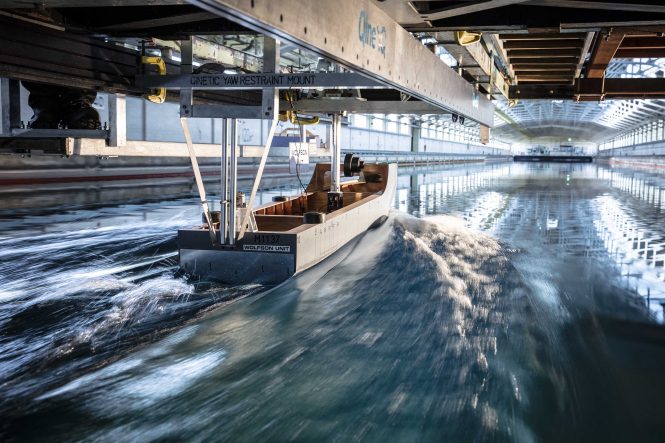 Heesen presents YN 18950 Project Aquamarine - tests