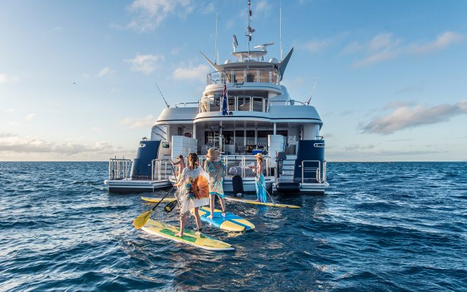 Luxury catamaran yacht SPIRIT