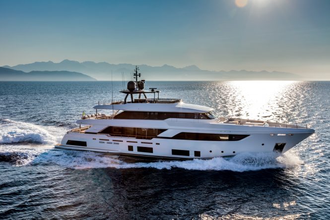 Luxury crewed charter yacht December Six