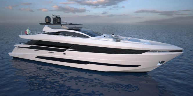 Mangusta Grandsport 33 yacht