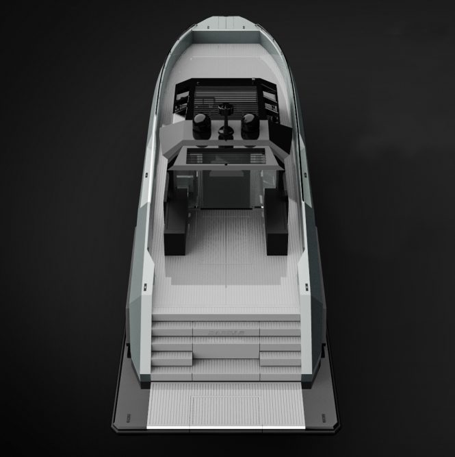 Motor yacht MAZU 82 - rendering - © Mazu Yachts