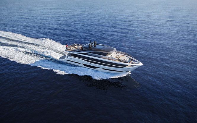 Princess x95 motor yacht