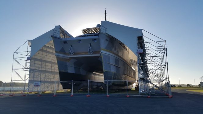 Profab Engineering catamaran yacht THE BEAST in Auckland, New Zealand - Photo © Rachael Steele