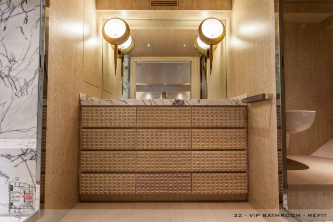 VIP bathroom after refit