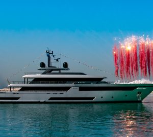 Carlo Riva's dream superyacht 50m RACE launched at Riva