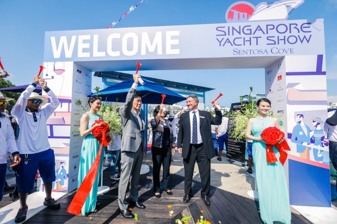 Singapore Yacht Show 2018 opening 