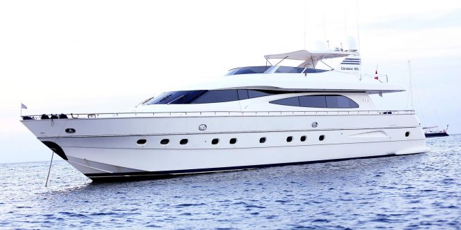 JURIK motor yacht available for charter in Spain
