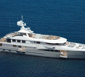 Brand-new 55m Superyacht PAPA to charter in the Mediterranenan