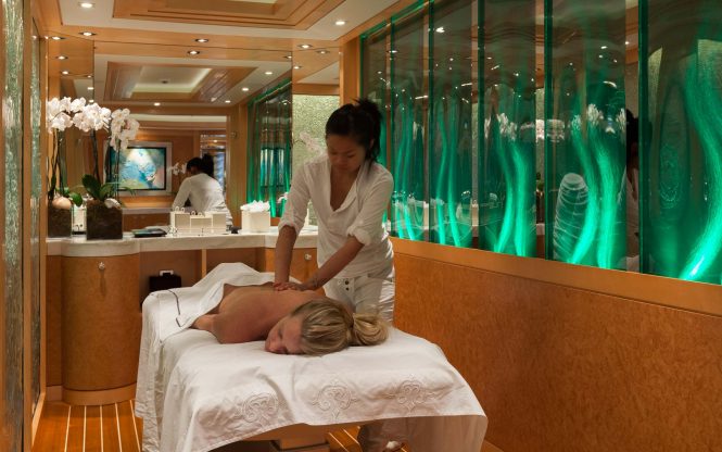 Massage and other beauty treatments throughout your entire vacation