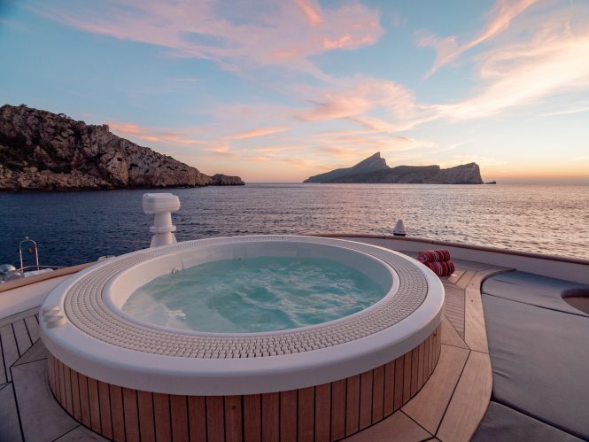 On board Jacuzzi