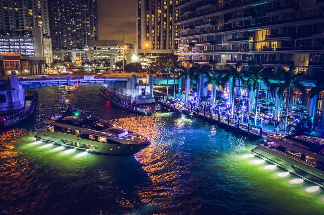 Riva 90 Argo WW première in Miami