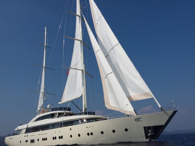 Sailing yacht ARESTEAS available in the Mediterranean