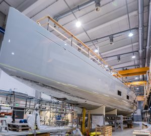 More images of State-of-the-art luxury sailing yacht Canova preparing for launch