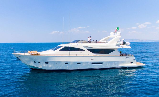 Crewed luxury yacht RIVIERA