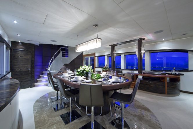 Elegant dining area