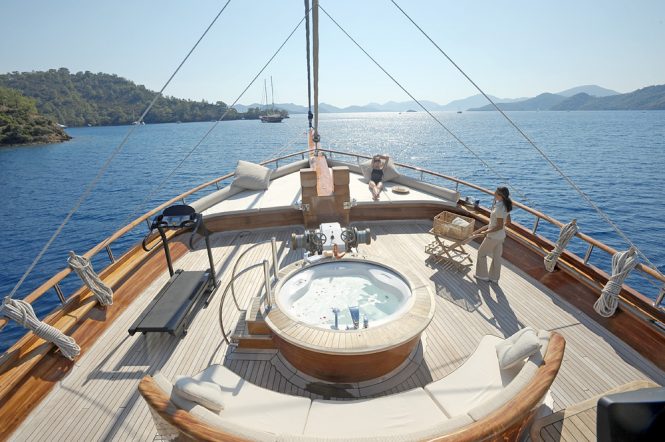 Jacuzzi on board Mare Nostrum