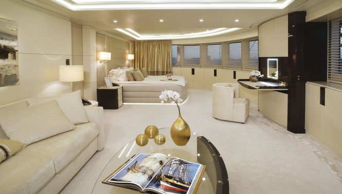 Large luxurious master suite