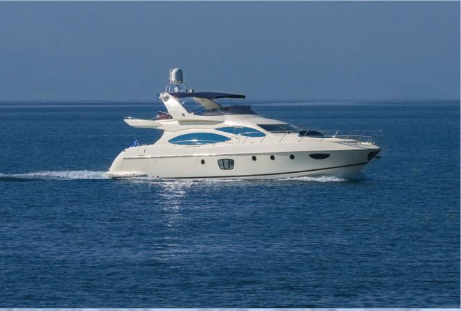 Motor yacht ALMAZ available for charter in the Eastern Mediterranean