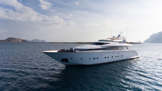 Motor yacht AMAYA available in the Western Mediterranean