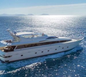 Newly-refitted 30m MARVI DE superyacht available for charter in Greece