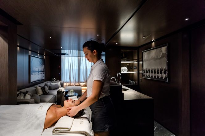 On board massage by trained staff