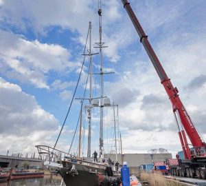 Claasen Shipyard relaunches expedition sailing yacht REESLE