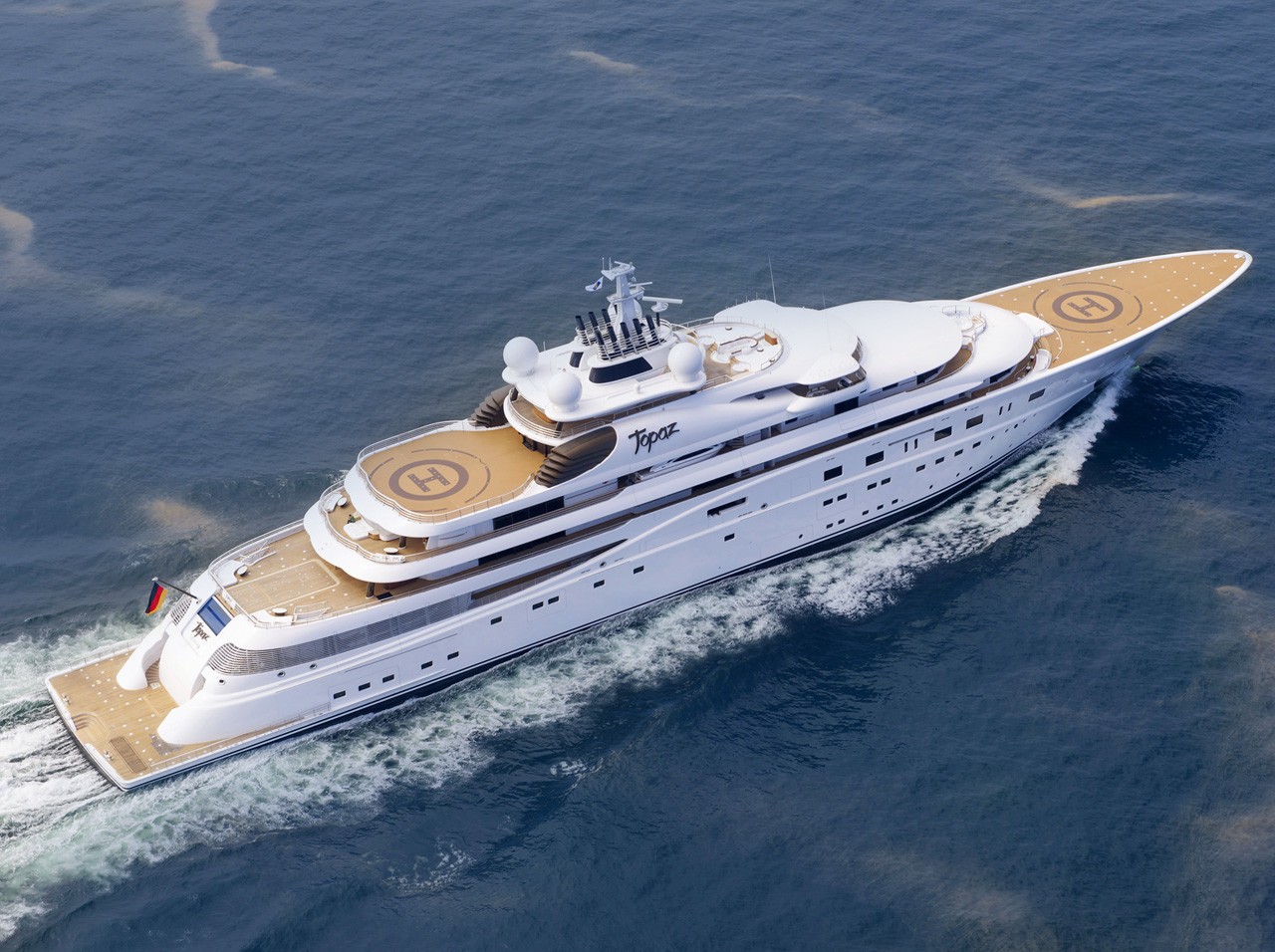 A+ is the new name for the 147m giga yacht TOPAZ — Yacht Charter & Superyacht News