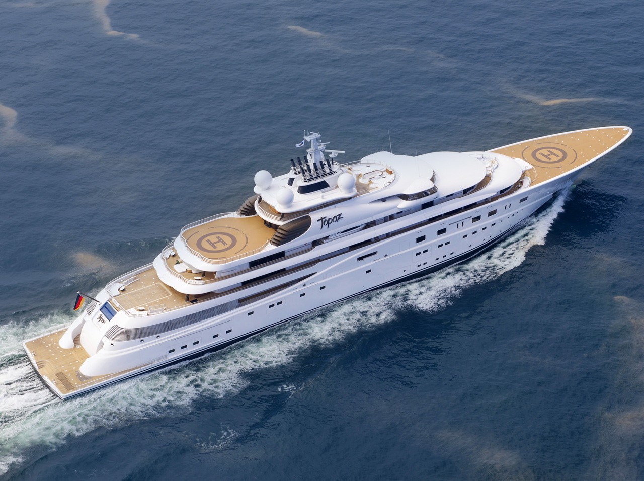 A+ is the new name for the 147m giga yacht TOPAZ — Yacht Charter &  Superyacht News