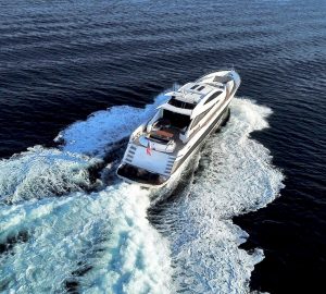Fast and sporty 33m Sunseeker yacht QUANTUM offering 10% off in Croatia