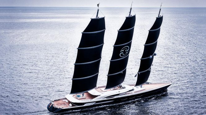 BLACK PEARL sailing yacht by Oceanco