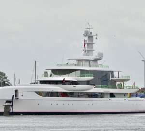 Spectacular 80m Abeking and Rasmussen mega yacht EXCELLENCE launched